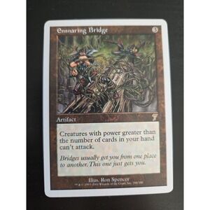 Magic the Gathering MTG: Ensnaring Bridge 294/350 Seventh Edition LP